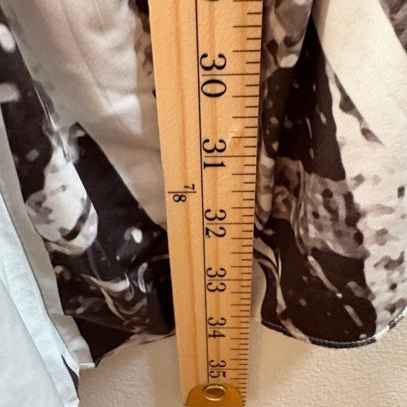 Style & Co. Black and White Midi Dress Women’s Medium - Picture 10 of 13